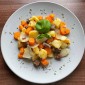 Hovězí maso s mrkví a bramborem