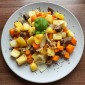 Hovězí maso s mrkví a bramborem
