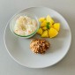 Kuřecí stripsy se salátem Coleslaw a vařeným bramborem