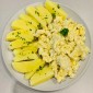 Květákový mozeček s vařeným bramborem